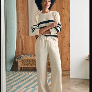 Faherty Monterey Linen Pant Flax XS